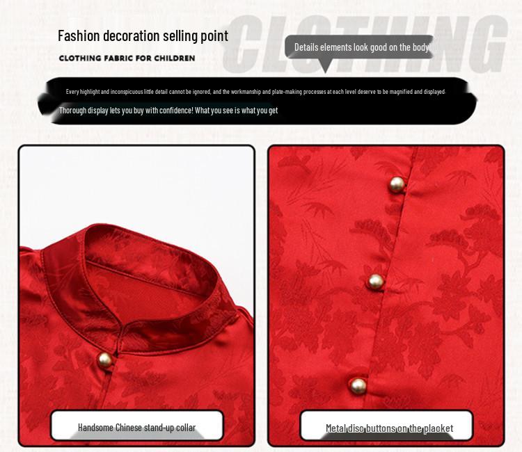 Children's Hanfu 2025: Spring & Autumn Chinese Tang Suit for Boys & Girls - Performance Guoxue Set