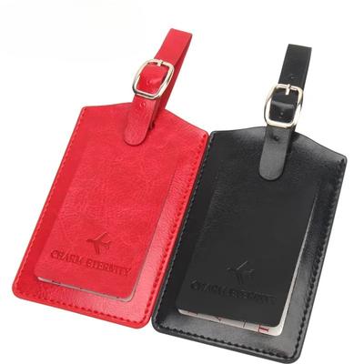 Travel and Business Trips Leather Luggage Tags Suitcase Tag Cute Luggage Tag Travel Tag Address Id Name Lable Travel Accessories