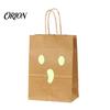 Night Glowing Holiday Bags Halloween Candy with Luminous Pumpkin Ghost Prints, Thickened Pattern Goodie Bag Paper Gift Bags, Trick or Treat