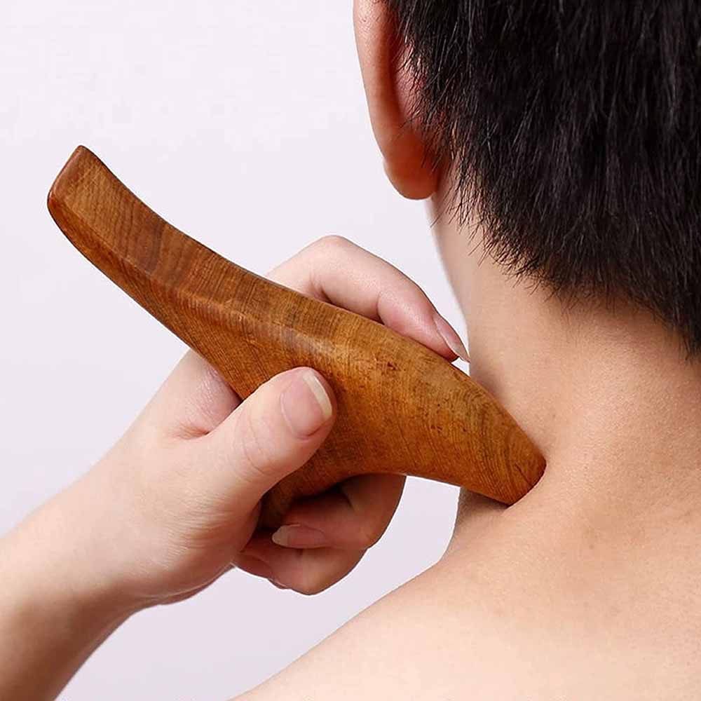 Holz Triggerpunkt-Massagegeräte, Professionelle Gua Sha Lymphdrainage-Werkzeuge, Holztherapie-Massage für den ganzen Körper Schmerzlinderung