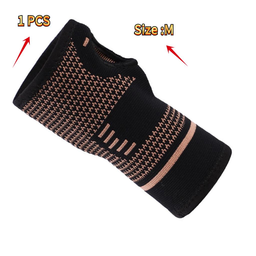 Brățară sport de compresie pentru încheietura mâinii. Susținerea mânecii. Mănușă elastică pentru palmă  (1 PCS )