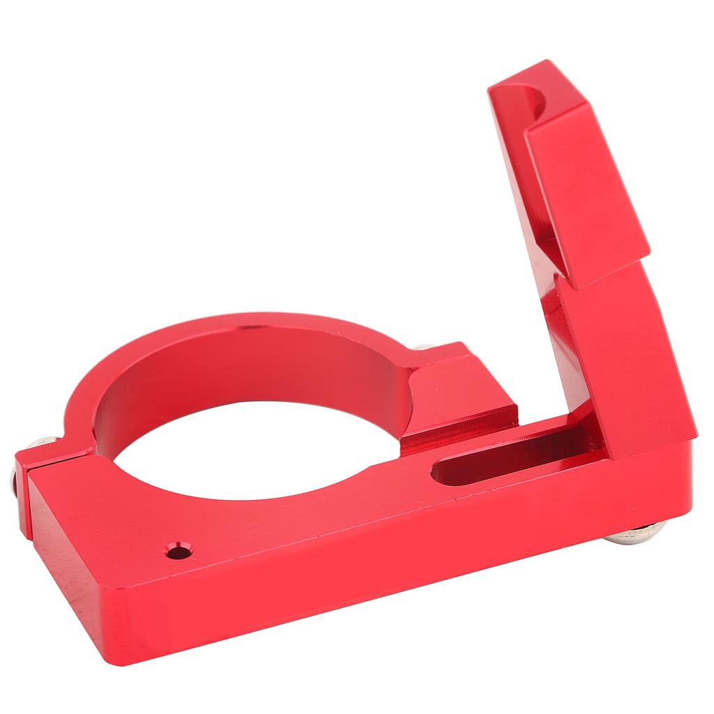 Ultralight Aluminum Alloy Foldable Bike Bicycle Front Derailleur Clamp Adapter (Red)