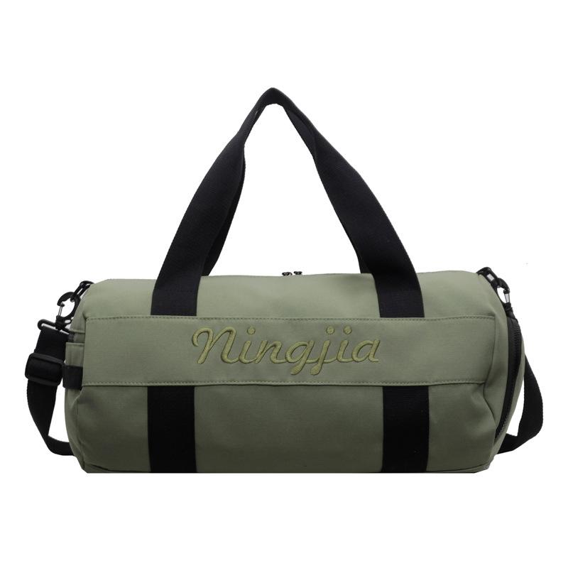 

Handheld fitness bag dry and wet separation swimming storage bag large capacity sports bag fashion going out travel bag women зелений