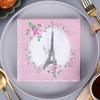 20pcs/pack Flower Paper Napkins Cocktail Wedding Birthday Party Decoration 2-Ply Square Dinner Napkin
