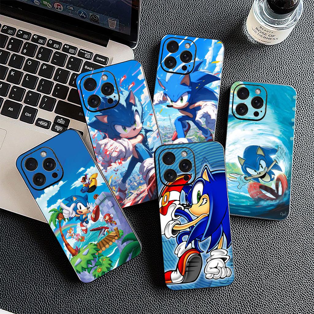 Hedgehog S-Sonics-Poster Phone Case for Xiaomi Redmi 15 15C A3 A4 A5 9A 9C NFC Note 9 8 9T 8T Pro Protective Cover