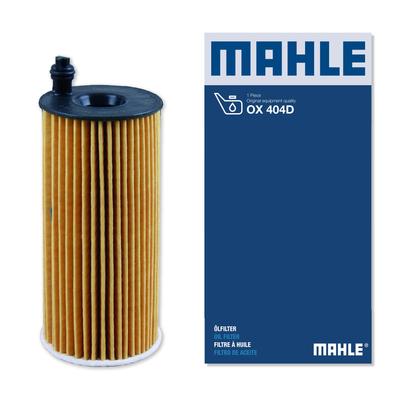 Mahle Oil Filter for BMW 3 Series, 5 Series, and Other Vehicles, 53mm Outer Diameter, 19/16mm Inner Diameter, 134mm Height, OX 404D