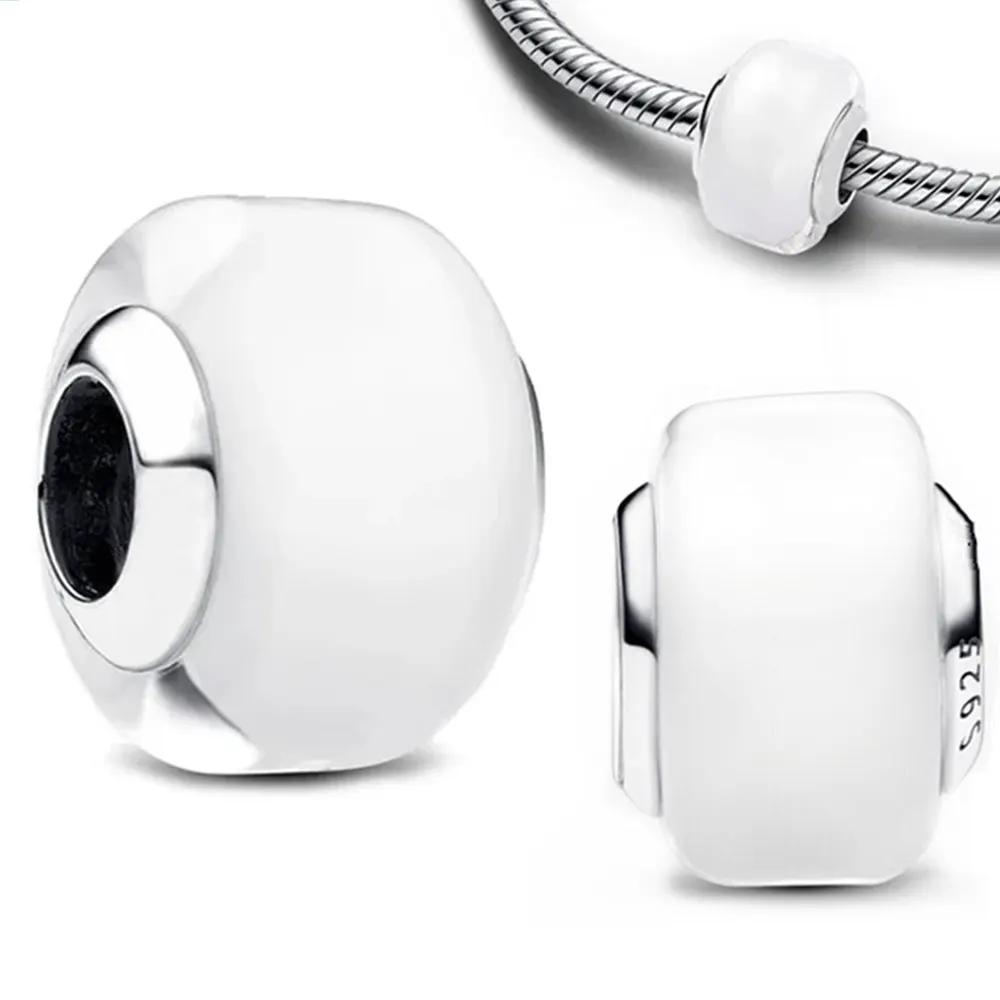 

Новый S925 Серебряный Циркон Розовый Цветок Белый Жасмин Шарм Бусины Подходит Подвески Оригинальный Браслет В качестве Ювелирных Изделий Подарков