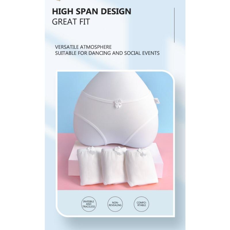 Girls Cotton Panties Soft Antibacterial Solid Underwears Children's Pure White Underpants Kids Breathable Briefs For Kids