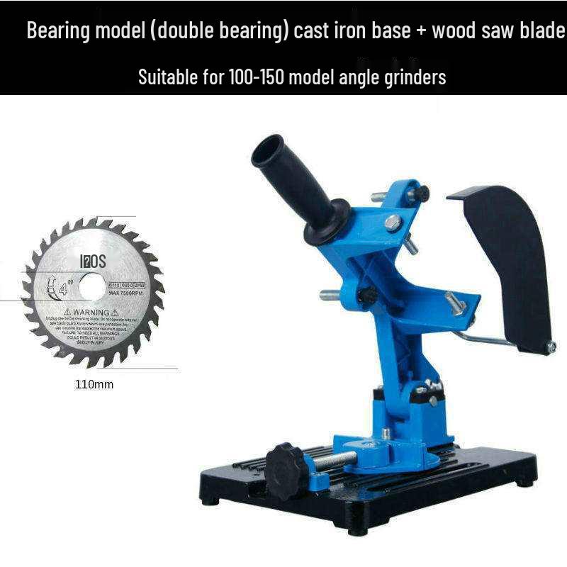 Universal Multifunctional Angle Grinder Stand: Sturdy Cutting Machine Mount
