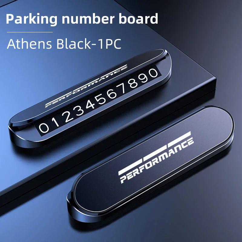 Car Sticker 2025 Hot For BMW E46 E90 E60 F10 E39 F30 Car Parking Card Phone Number Car Phone Holder Telephone Number Plate Car-s