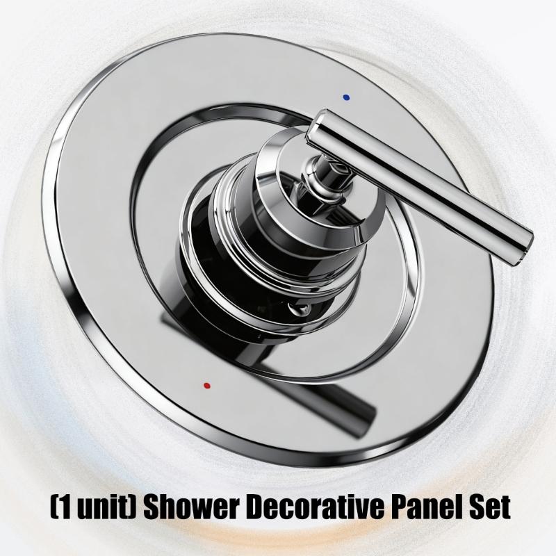 Modern Copper Shower Panel Kit Easy installs Design Not Corrosion Defense Hardware Ideal for Home Bathroom Upgrades