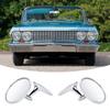 Espelhos Retrovisores Externos Redondos 654394765672 Substituição de Espelho Lateral Retrovisor para Impala Corvair Biscayne Bel Air Nova