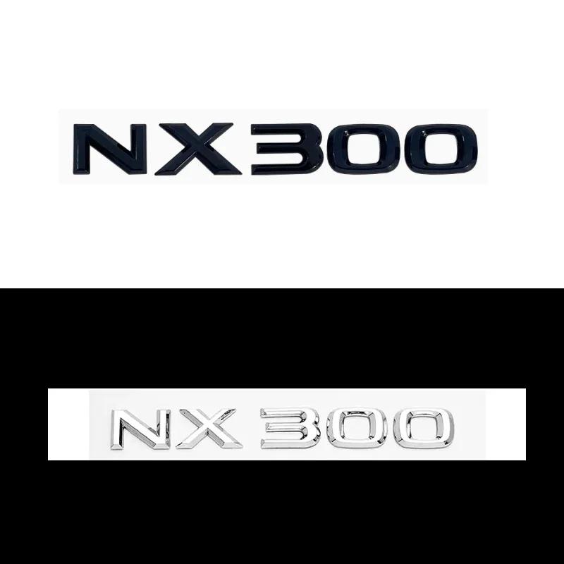 

New for LEXUS Same as the original car Letter Badge Logo 3D ABS Car Trunk Rear Sticker for LEXUS NX ES LX IS CT RX GS SL LS Silver
