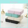 Classic Leather Jewelry Box With Storage For Earrings And Rings Ideal For Gift Giving