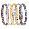 Men's Retro Double-Color Dragon Pattern Magnetic Bracelet: Detachable Couple's Style