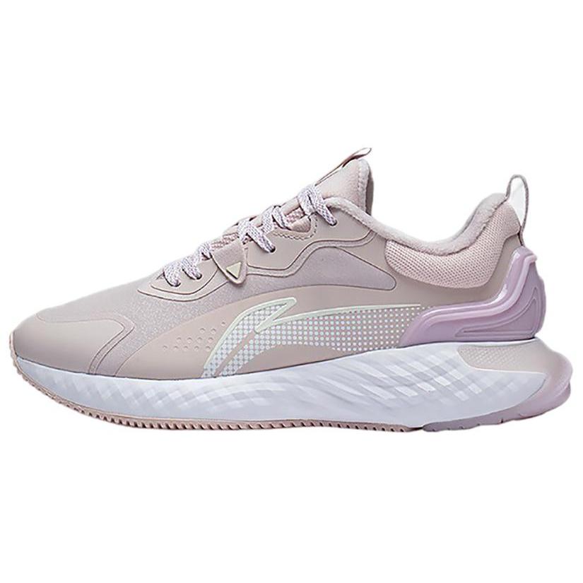 

New LiNing Low Top Running Shoes Women s Purple AGLS220-2 37.5