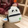 Cute Panda Bag Cartoon Backpack Ins Girl Soft Mini College Middle School Students Small Schoolbag
