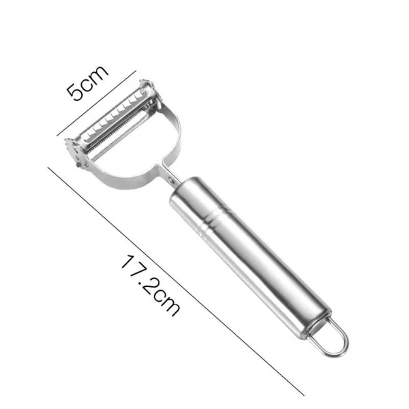 

Многофункциональная овощечистка кухонная картофелечистка из нержавеющей стали соломорезка терка для моркови слайсер кухонные принадлежности