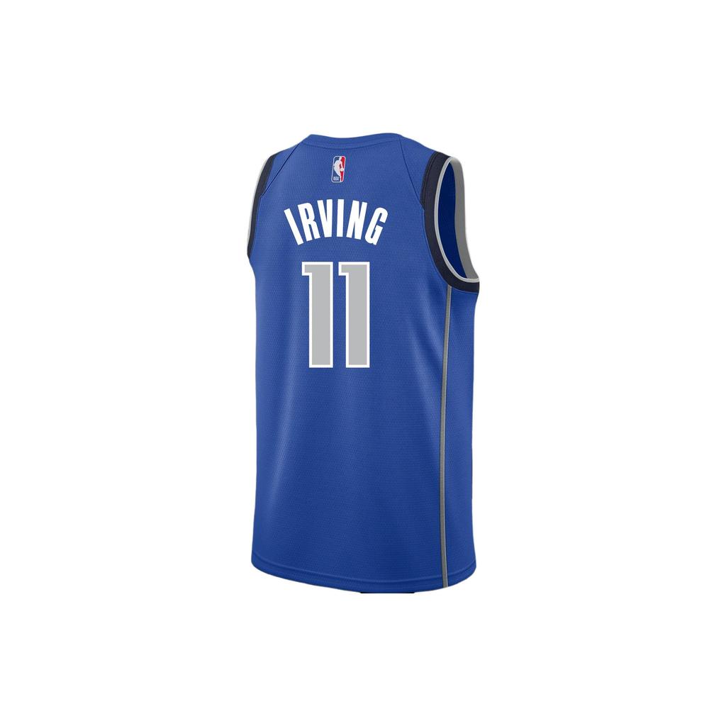 Nike Dallas Mavericks Letter Number Print Breathable Basketball Jersey Men jersey Blue DN2133-480