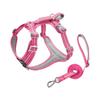 Shock-Absorbing Reflective Dog Harness with Double Handle for Large Breeds