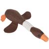 Funny Dog Squeaky Goose Durable Chew Toys Dog Cat Play Interactive Toys Pets SuppliesCoffee Color