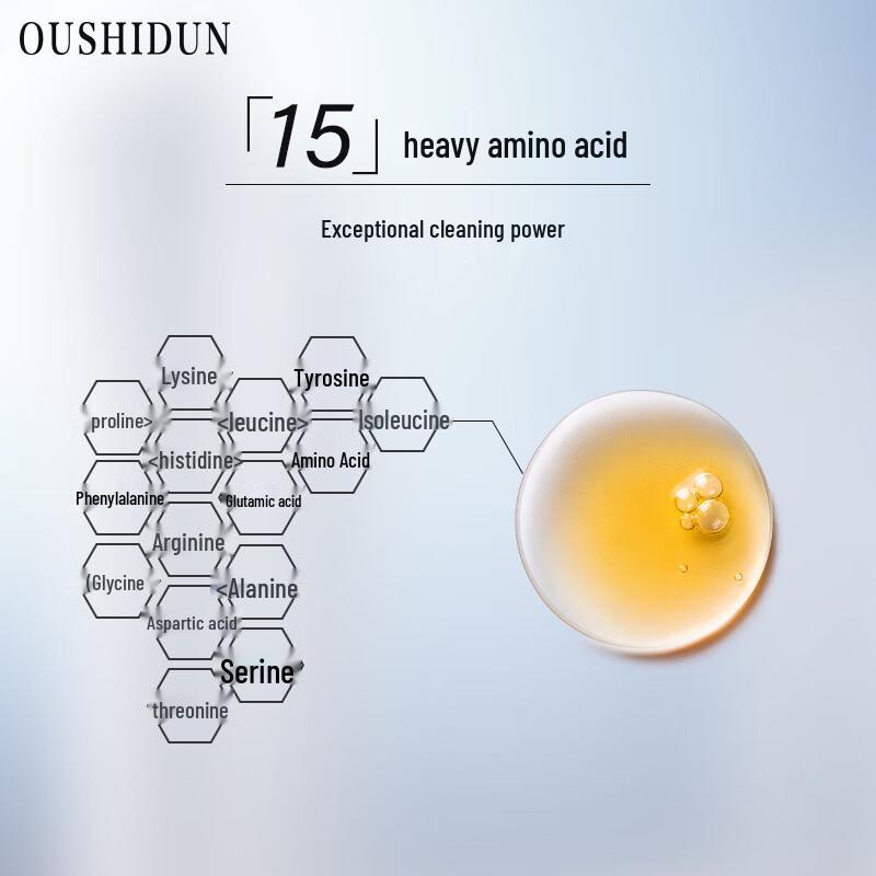 Ouston Men's Amino Acid Oil Control Facial Cleanser