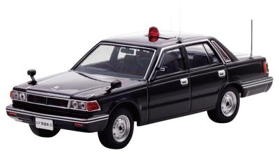 Scale Nissan Cedric 1984 Police Headquarters Security Department VIP Protection Finished H7438402 RAI'S 1/43 (YPY30) Vehicle, Model,