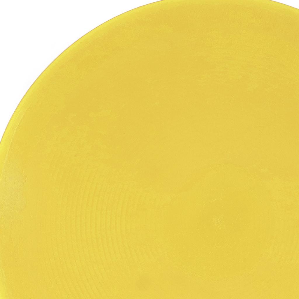 10pcs Sports Floor Spots Marker Flat Disc Marker Bright Color Flat Field Floor Spots for Tennis Soccer Training Yellow