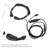 Throat Earpiece Headset Air Acoustic Tube Throat Vibration PTT Mic Headset for UV9R Plus BF9700 BFA58