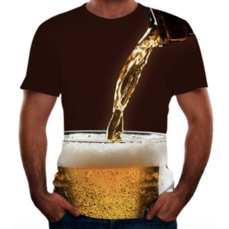 Adult Plus Size Trendy New Naruto Digital Print 3D Youth Popular T-shirt Round Neck Men