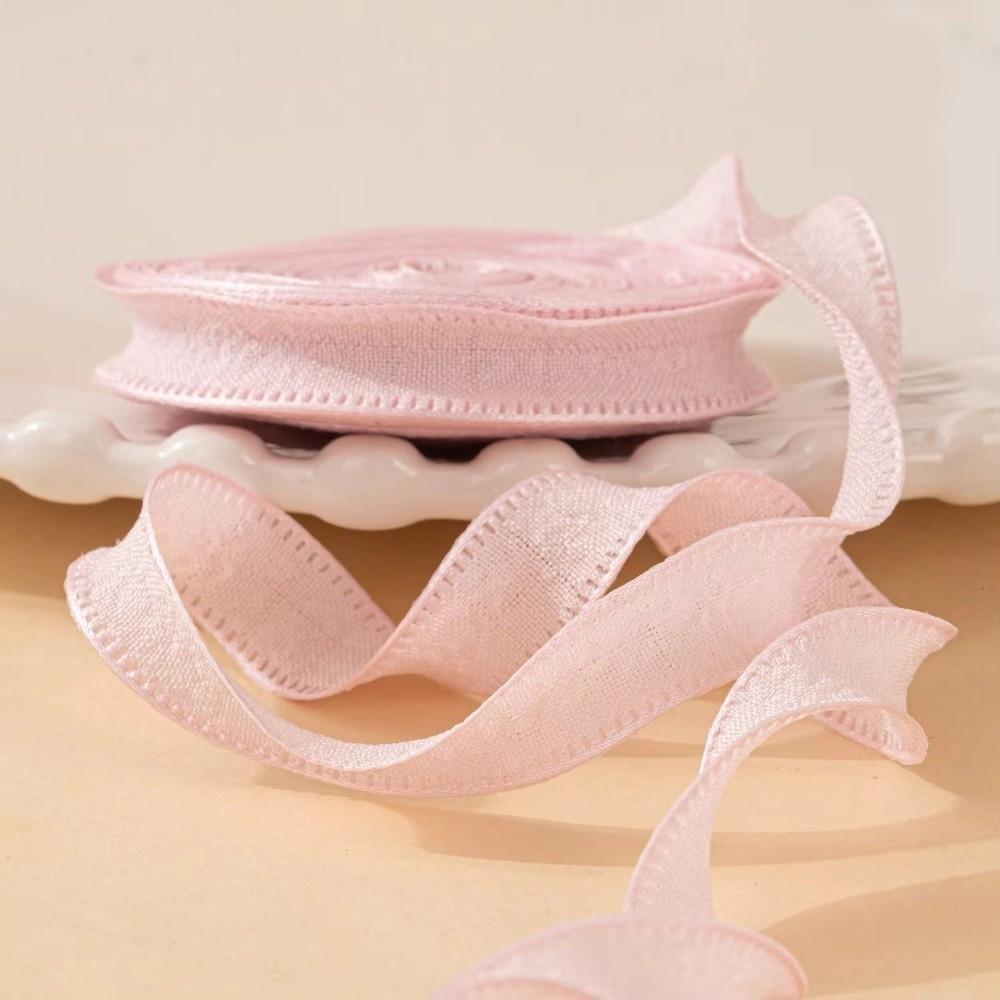 1Roll 10 Yards Wrinkle Ribbons DIY Craft Flower Envelopes Ribbons Gift Box Wrapping Ribbons