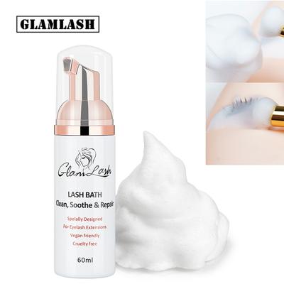 60ml Pěnový čisticí šampon na řasy pro prodloužení řas Eye Cleansing Lashes Extension Lash 3D norkové řasy