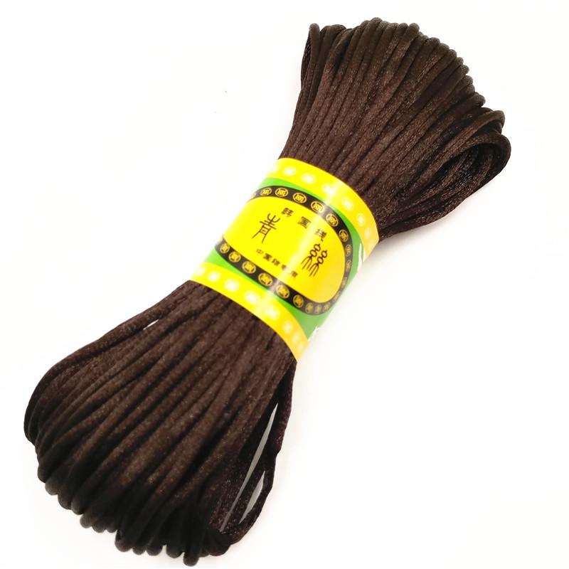 

LNRRABC 3 мм x 20 м 23 цвета бархатная веревка DIY фурнитура ювелирные изделия шнур нить кружево корейский провод темный кофе