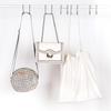 Haushaltsorganisator Edelstahl-Lagerregal Kleiderbügel-Clips Haken Doppelhaken S-Form