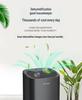Compact Silent Bedroom Dehumidifier with 350ml Capacity and Colorful LED Display