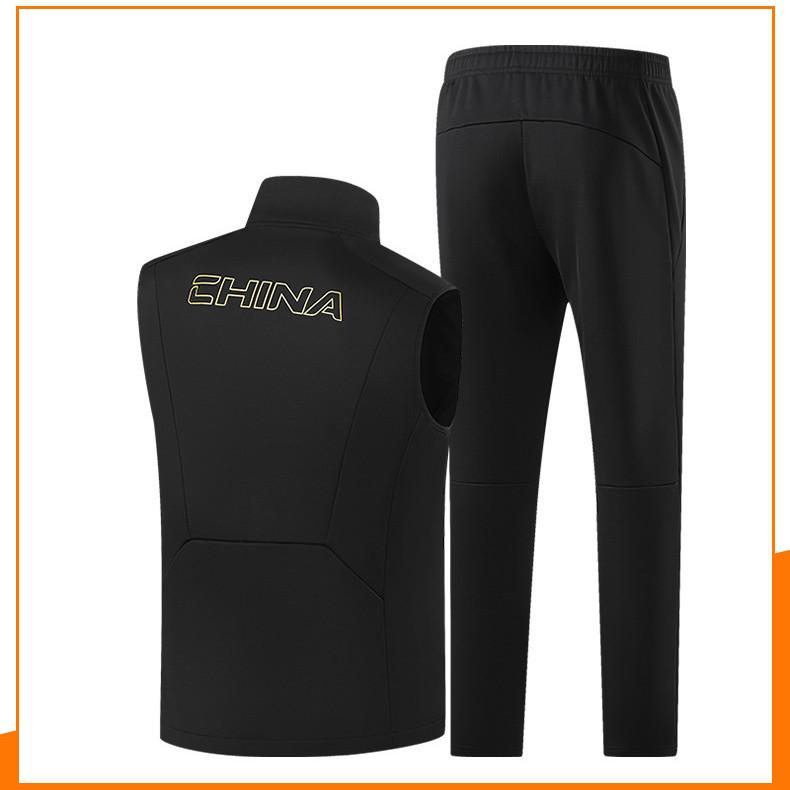 Unisex Sports Team Vest Set for Students & Athletes - Track, Field, and Outdoor Activities
