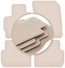 PREMIUM beige Fußmatten für: Mitsubishi Outlander III PHEV SUV 2012-