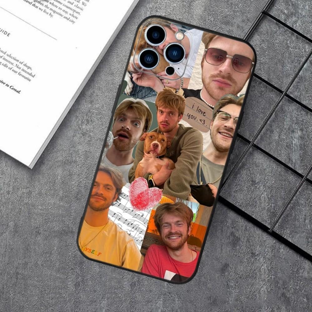 

Singer F-Finneas Phone Case For Apple iPhone 15,14,13,12,11,XS,XR,X,8,7,Pro,Max,Plus,mini Silicone Black Cover iPhone13