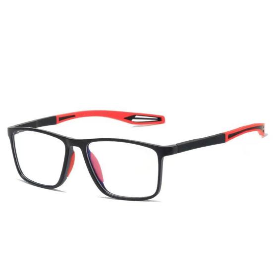 Blue Light Blocking Glasses Unisex Square Frame Clear View Strong Hinge Reduce Eye Fatigue Eye Protection Clear Bluelight Glasses Spectacles