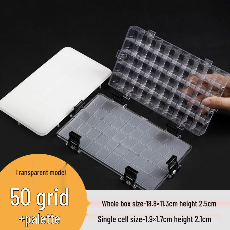 Portable Multi-Functional Watercolor Paint Box with Brush Washer Palette & Bucket