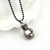 Geometric Punk Style Metal Pendant Necklace With Boxing Glove Charm For Men And Women