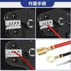 Ibubu Precision Simultaneous Crimping Ratchet Crimping Compatible with Small Pliers, Type, Tool, 0.08-1.0mm², Terminals, SN-2549