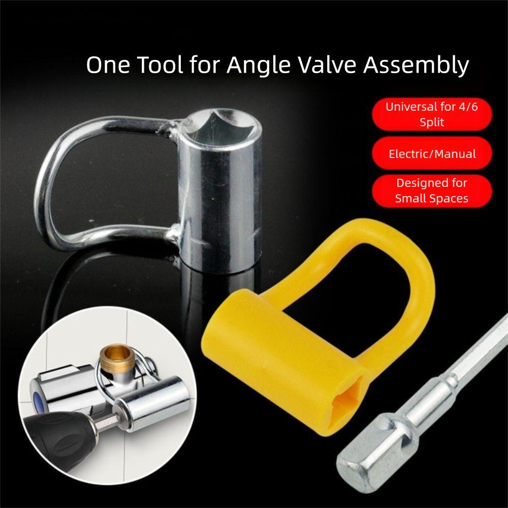 Plumbing Tool Triangular Valve Faucet Spanner Angle Valve Faucet Angle Stop Valve Wrench  Spigots