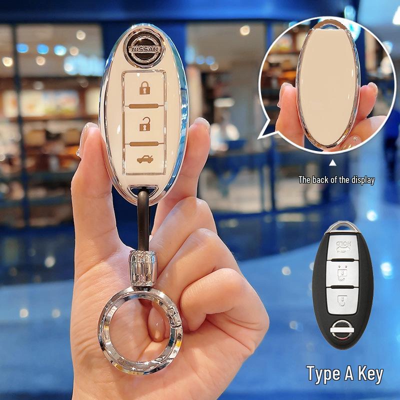Compatible Key Covers for Nissan Models: Sylphy, Teana, Qashqai, X-Trail, Tiida, Kicks, Murano.