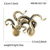 Vintage Octopus Collar Pins for Women Unisex Animal Brooches Friend Event Party New Gifts Jewelry Decoration Accessories
