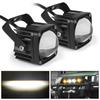 2Pcs 2" Square 20W LED Work Lights Spot Driving Fog Lamp For Car Truck Boat ATV