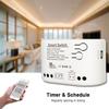 eWeLink WiFi Switch 10A 2200W Wireless Control with Power Consumption Monitoring Temperature and Humidity Thermostat Alexa