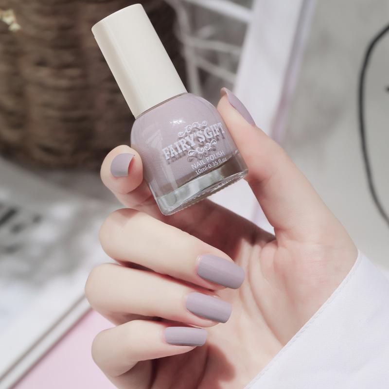 Nail Polish Nude Matte Matte Quick Dry Non-peelable Non-slip Frosted Nail Polish No Bake Lasting