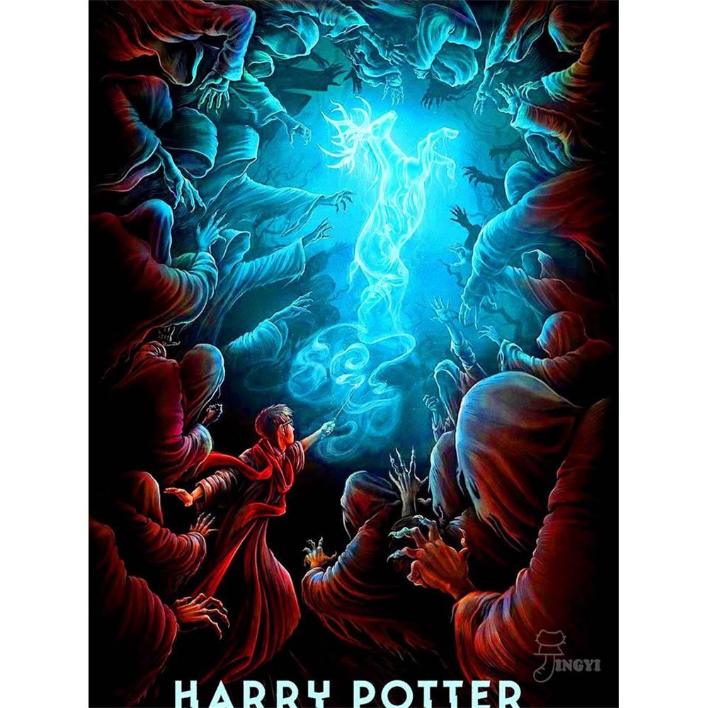 2025 New Harry Potter Painting Cover Diamond Painting Cross Stitch Mosaic Embroidery Home Decor 5D DIY Art New Kids Gift