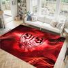 VfB Stuttgart Football Design Tappeto in Velluto di Cristallo Accogliente Non?Tappeto Stampato Antiscivolo per Camera da Letto Soggiorno Ingresso